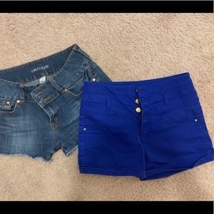 2 for 1 size 8 shorts